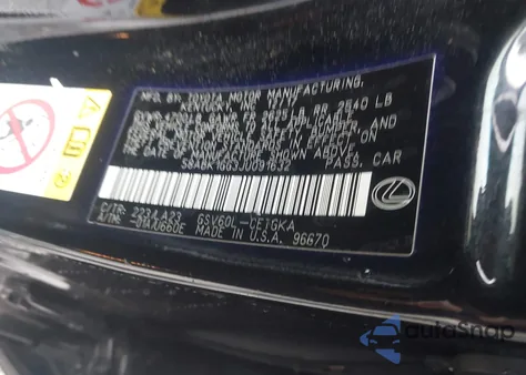 2018 Lexus Es 350 from USA, damaged, VIN 58ABK1GG3JU091632
